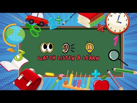 Welcome to Watch Listen & Learn! | Safe & Fun Educational Videos for Kids | Low-Stimulation