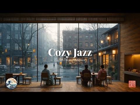 Playlist | Relaxing Jazz in Japanese Cafe on a Rainy Day | Calm, Focus & Cozy Coffee Shop