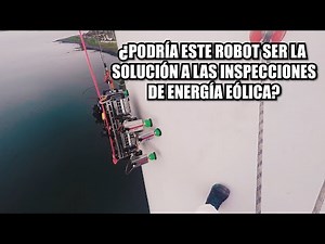 BLADEBUG el ROBOT de 6 patas que INSPECCIONA y REPARA TURBINAS EÓLICAS | #robotic