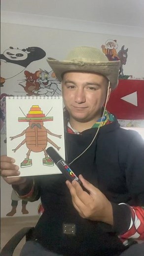 Roblox Steal a Brainrot -La Cucaracha Character Neon Coloring 😱