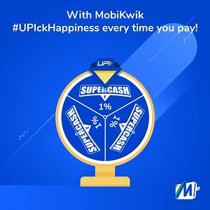 This December make sure #UPIckHappiness with MobiKwik. Get 1% unlimited SuperCash on every UPI payment through transfer or QR scan. You keep paying, we'll keep rewarding! https://sak38.app.goo.gl/owq7F #UPI #Payment #Transfer #QRScan #December #UPIckHappiness | MobiKwik