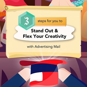 Stand out from the rest and charm your audience. Advertising Mail has never been more efficient at touching on the imaginative side of your business! Unleash your creativity with at https://www.singpost.com/admail2023/ #SingPost #AdvertisingMail #FlyerDistribution #Mailing #Singapore | Singapore Post