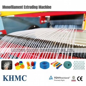 [Hot Item] PP/HDPE Mesh Bag Yarn Making Machine Plastic Fishing Net Monofilament Extruder Making Machine
