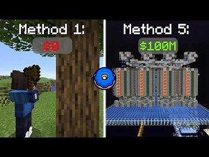 I Tested the 5 BEST Money Making Methods on Donut SMP