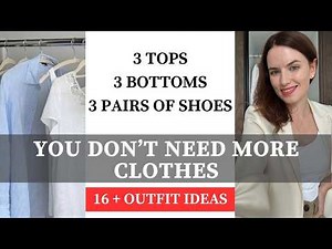 Project 333 Minimalist Capsule Wardrobe Challenge | Summer Capsule Wardrobe | Slow Fashion