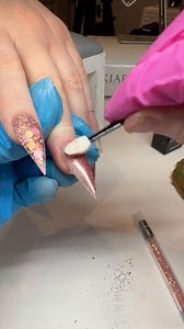 9.4K views · 92 reactions | how to do chrome nails #nailart #howto | Sarah's Nail Secrets | Facebook