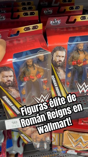 I found the amazing Roman Reigns WWE Elite Collection Top Picks figure at Walmart Mexico City!
