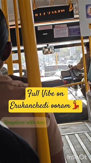 Vibing to Vintage songs during Bus travel | work life | Erukanchedi ooram Deva songs #shorts