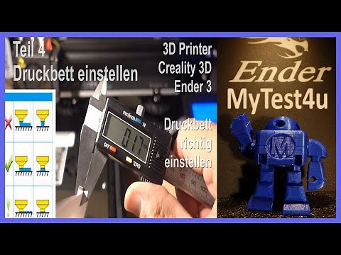 Bed Leveling Ender 3D Printer