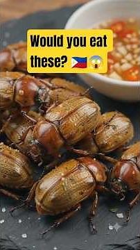 Top 6 Most Exotic Insect Foods in the Philippines 🇵🇭 | Would You Dare Eat These? 🦗🐜