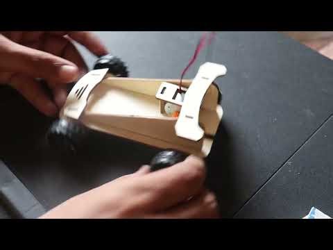 DIY Wooden Solar Small DC Motor Car Kit ☀️ Unboxing, Build & Test | STEM Educational Project