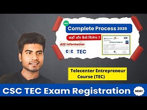 CSC Tec Exam Registration & Questions With Answers 2026