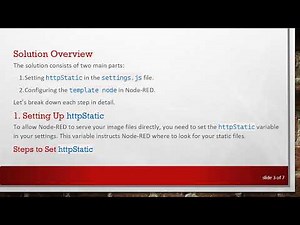 How to Dynamically Update an Image on Your Node-RED Dashboard