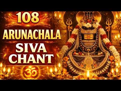 108 Arunachala Siva Chant | Shiva Mantra for Peace, Healing & Meditation |Arul Kandha Tunes