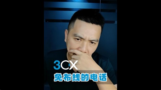 布线方便的 3CX 电话系统