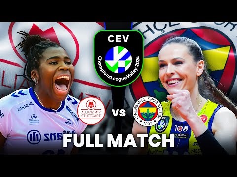 Fenerbahce vs Stuttgart | Full Match | CEV Champions League Volley 2024 | Game 2