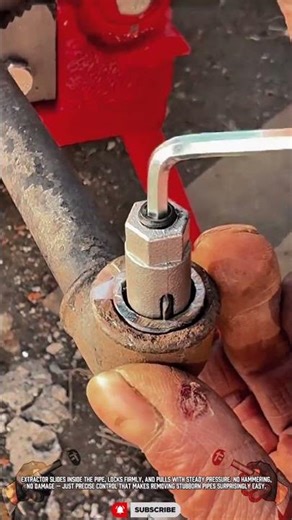 Precision Pipe Extractor Tool: Easy & Fast Pulling Out Damaged Pipes #ToolHolder