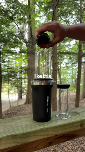 Favorite travel coffee setup #aeropress