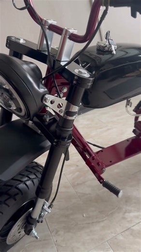 New dot 7in Harley style Headlight installed on the Trailmaster mb 200