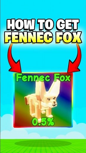 How to get the FENNEC FOX 🦊🤫