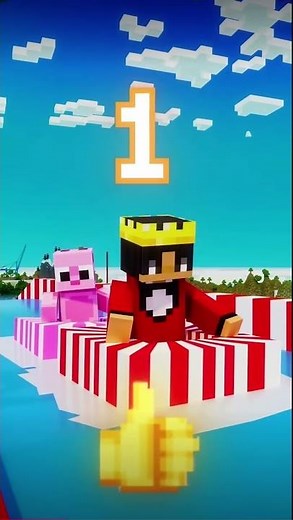 Mongo Goes On a WaterSlide In Minecraft!