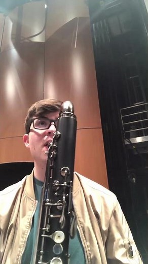 bass clarinet finally gets the melody