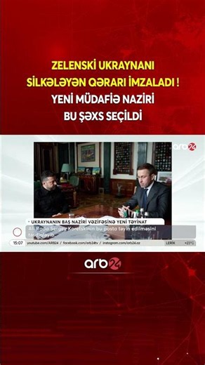 Zelenskidən Ukraynanı çalxalayan qərar