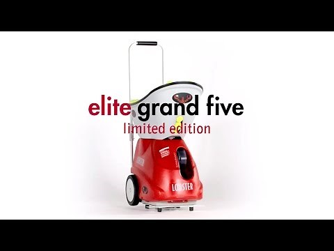 elite grand five limited edition tennis ball machine video brochure by Lobster Sports