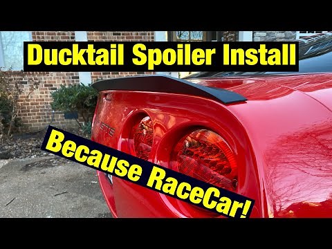 Spoiler King C5 Corvette Install