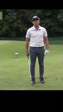 How to avoid the top of your approach shot #golflesson #golf #TajimaSoushi