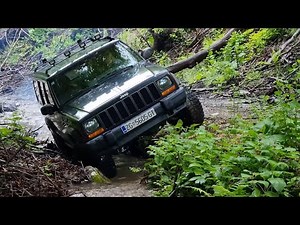 XJ Jeep Cherokee TD - 3 Inch Lift, 31s And Open Diffs On Rocks And Water