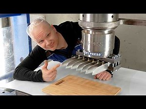300 Ton Press With 7 Knives – Precision Slicer or Total Destruction?