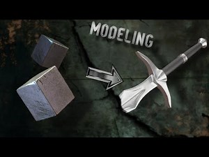 "Epic Fantasy Sword Made in Blender | Stunning 3D Weapon Design | Part 1 : Modeling"