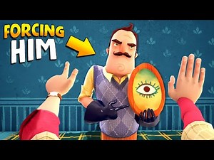 I Forced the Neighbor to DECORATE MY HOUSE!!! | Hello Neighbor Gameplay (Mods)