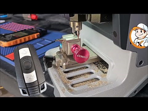 BMW Key Code how to Cut!
