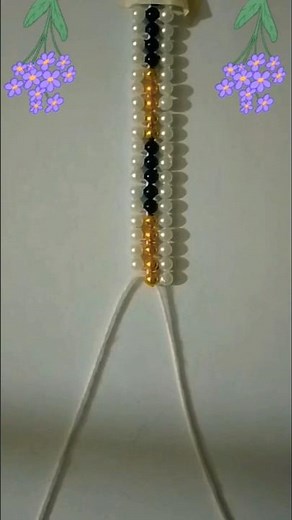 Simple process of making bracelet #diy #craft #shorts