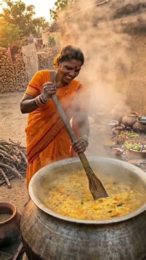 🎉 Yum COOKING Rice FOOD Family Feast 🍚🔥 #shorts #creative