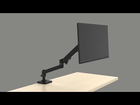 Ergotron LX Pro Desk Monitor Arm: Installation & Adjustment