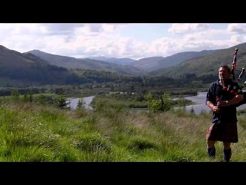 Bagpipe lament for a friend