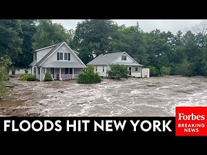 NEW FOOTAGE: Heavy Rains Cause Severe Flooding In New York State