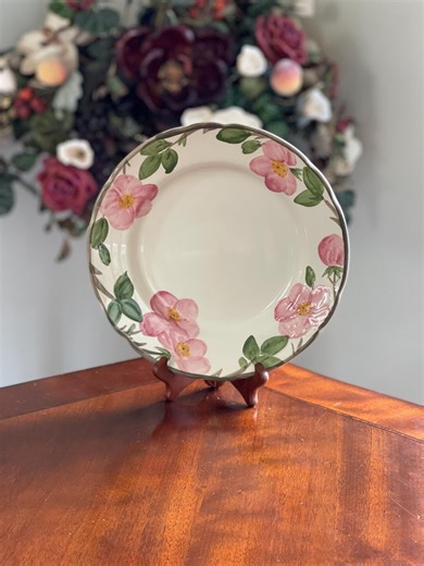 Vintage "franciscan Desert Rose" Earthenware Dinner Plate, Made in Staffordshire, England (sold Individually) - Etsy