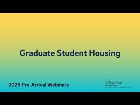 Graduate Student Housing