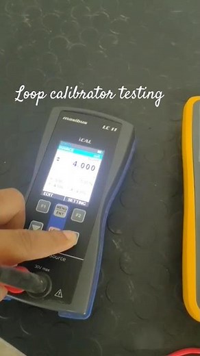 Loop calibrator testing