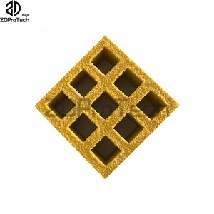[Hot Item] High Strength Fiberglass Composite Grating Pultruded Gfrp Grating for Road Maintenance Railway Maintenance