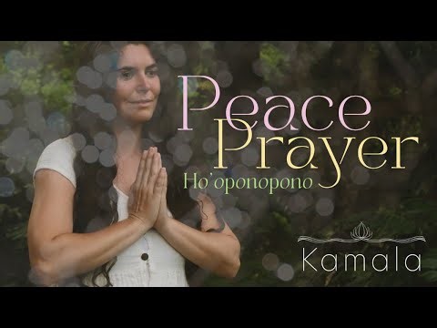 Peace Prayer–Ho'oponopono