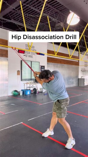 Feel like your firing sequence is off? Try this drill 👍 #golfdrills #golfswing #golfgains #golftiktok #golffitness