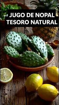 Jugo de Nopal ‐ UN TESORO NATURAL
