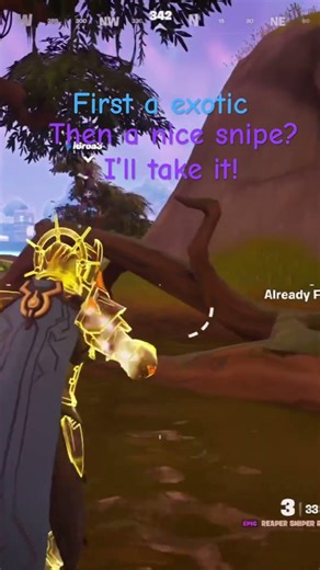 Snipes and exotics! #fortnite #gaming