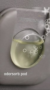 Say good-bye to smelly trash odors — our odorsorb pods neutralize and eliminate trash odors with plant-based natural oils and no harsh chemicals for 45 days. | simplehuman