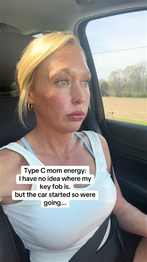 Type C mom energy is just trusting the universe at this point… like the key fob could be in another dimension but if the car starts?? we ride. no questions asked. #TypeCMom #MomLifeUnfiltered #RelatableMom #ChaosButMakeItWork #MillennialMom